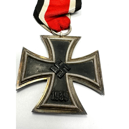 24 - ww2 German Iron cross 2nd class no ring stamp No