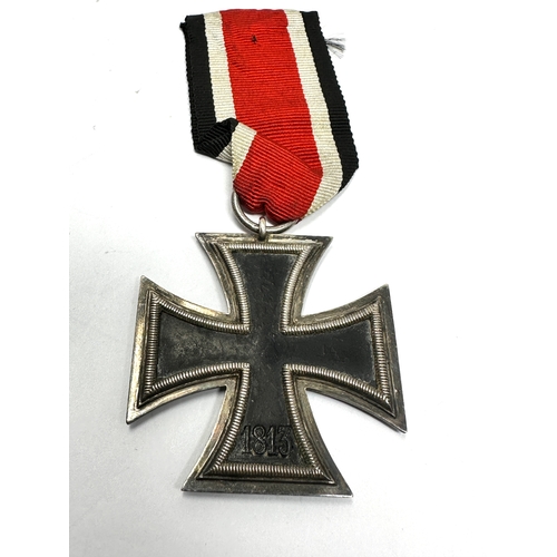 24 - ww2 German Iron cross 2nd class no ring stamp No