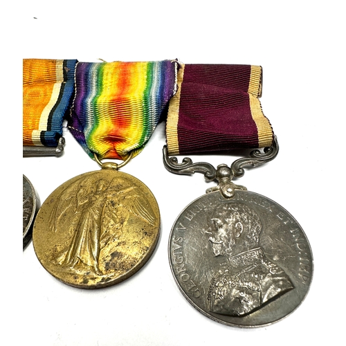 28 - ww1 mons star medal trio & long service medal group  to r-24674 sjt w.o cl.2 e.annetts a.s.c