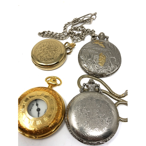 485 - 8 Quartz pocket watches