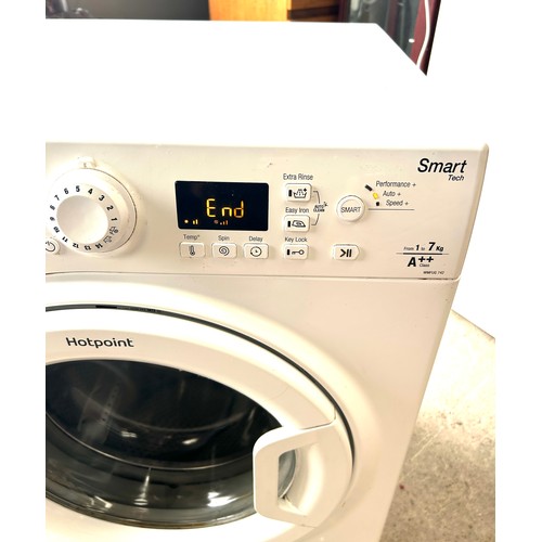 385 - Hot point washing machine, working order