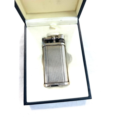 457 - Vintage cased Dunhill cigarette lighter