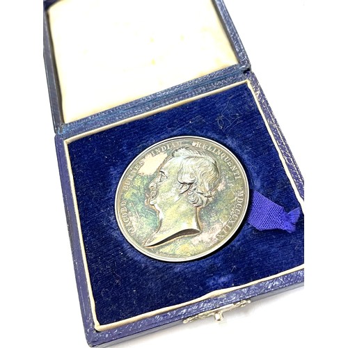 445 - Cased Jacobo burnes Indian Relinquenta medal