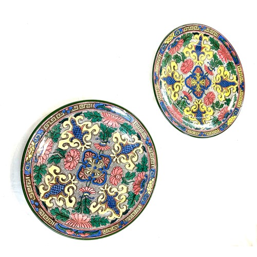 71 - Pair of Antique Royal Doulton Islamic series plate D3087 diameter approx 10.5 inches