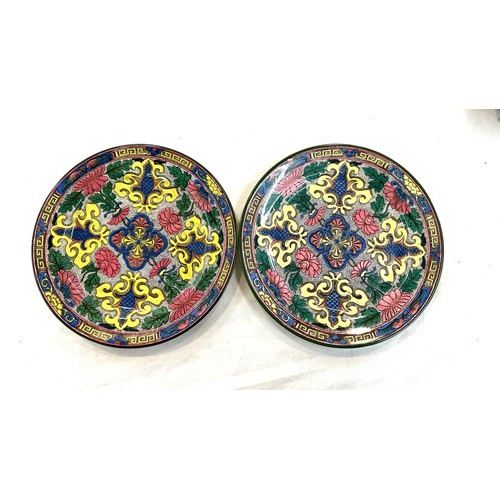 71 - Pair of Antique Royal Doulton Islamic series plate D3087 diameter approx 10.5 inches