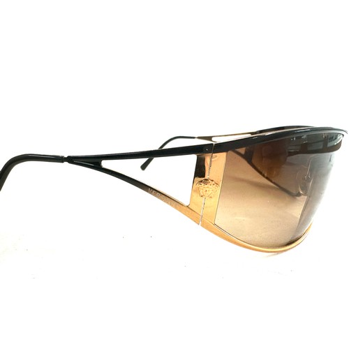 552 - GenuinE pair of vintage Versace sunglasses in case with COA