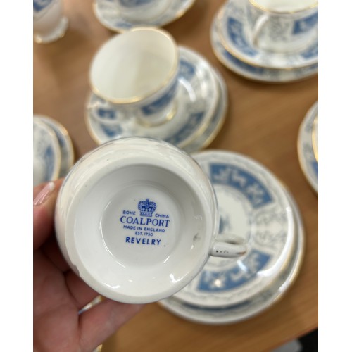 3 - Selection of Coalport Revelry pattern to include part dinner, tea and coffee