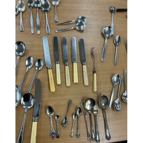 250 - Large selection of cutlery to include EPNS and stainless steel