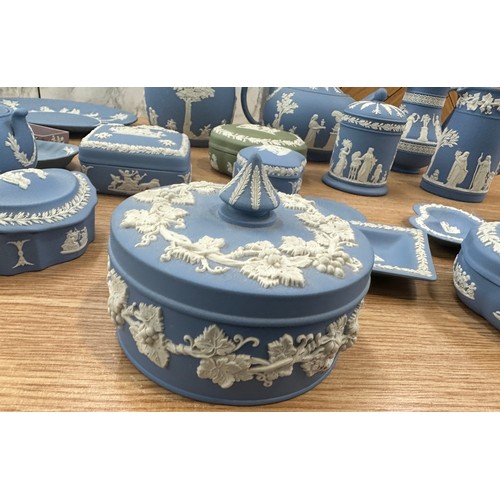 2 - Selection of Wedgwood includes tea pot, jugs, trinkets etc