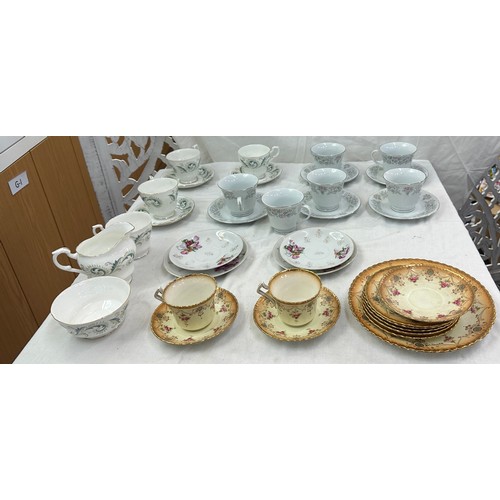 168 - Selection of part tea services to include Royal Albert cups and saucers etc