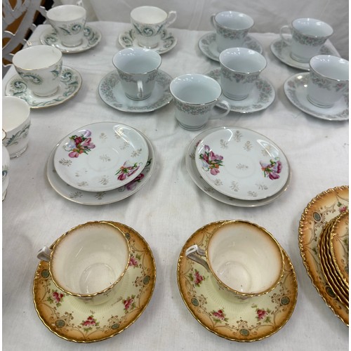 168 - Selection of part tea services to include Royal Albert cups and saucers etc