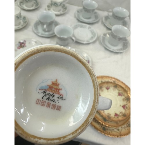 168 - Selection of part tea services to include Royal Albert cups and saucers etc