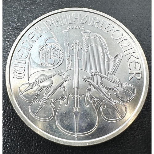 420 - 2015 Austria 1 oz Silver 0.999 1.50 Euro Philharmoniker Coin