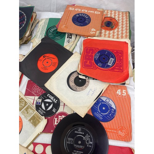 269 - Large selection of 45s includes The Dave clark, Johnny and the hurricans etc