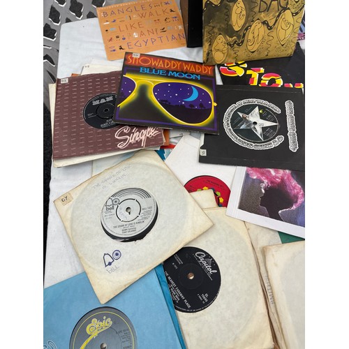 184 - Selection of assorted 45s includes Phill Collins, Slade, Head Bangles, Bad Manners