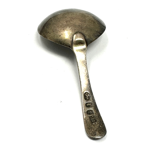 5 - Antique Georgian silver tea caddy spoon