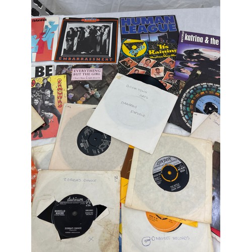 179 - Selection of assorted 45s includes 60s, 70s and 80s includes Madness, darts etc