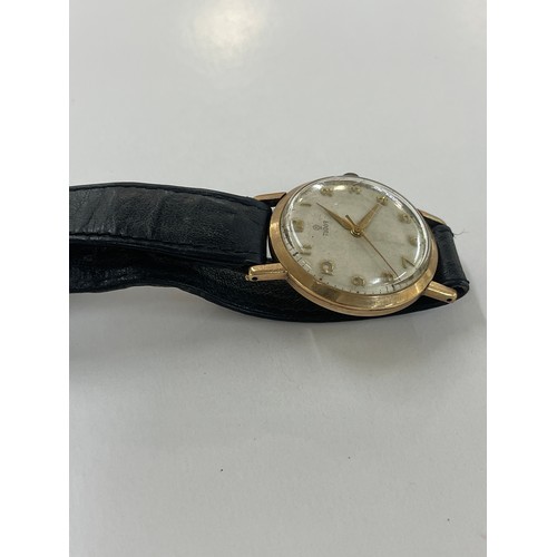 505 - Gents 1962 presentation 9ct gold Tudor rolex wristwatch