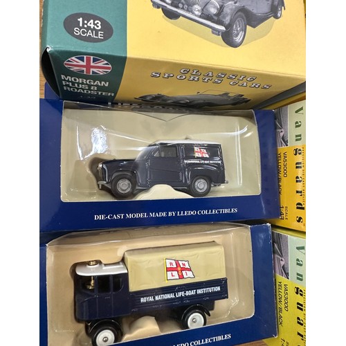 68 - Selection of vintage boxed toy cars to include Die cast Royal National Life Boat etc