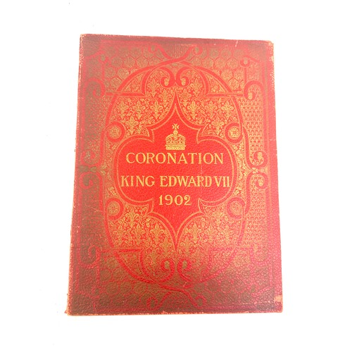 200 - Coronation Edward V11 illustrated June 26th 1902 together with Queen Alexandra leather bound service... 