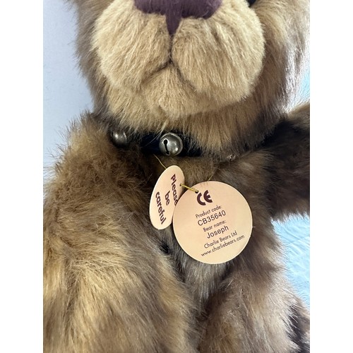 178 - Vintage Charlie bears Joseph bear CB35640