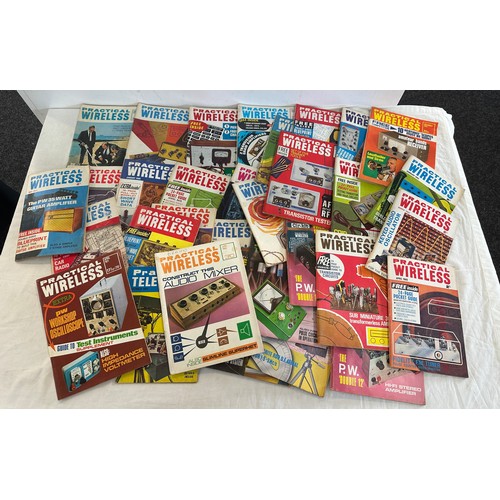 239 - Large selection of Practical wireless magazines