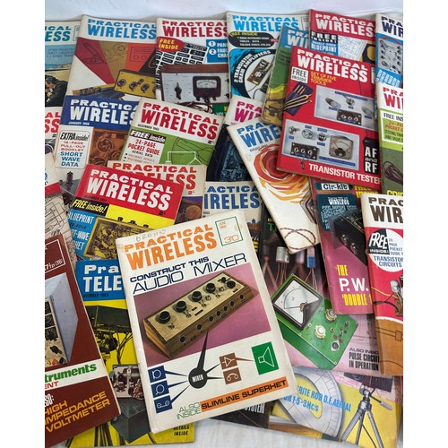 239 - Large selection of Practical wireless magazines