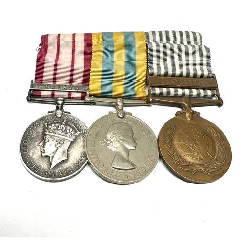 413 - GV.1 -ER.11 Mounted royal navy medal group G.S.M -Malaya & queens Korea to d/ssx 851703 d.r cole a.b... 