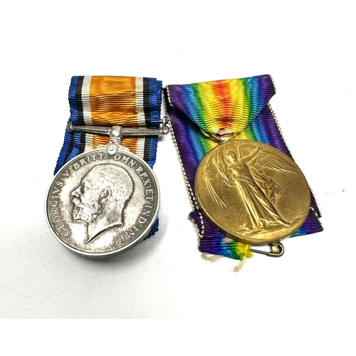 392 - ww1 medal pair to 72018 pte a.e doble r.welsh fus