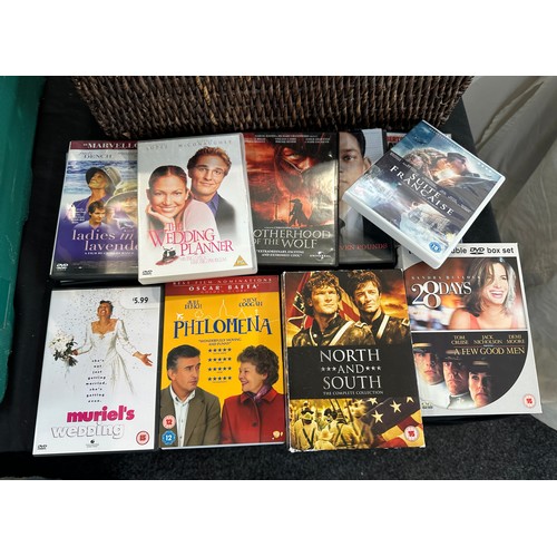 354 - Large selection of DVDS to include drama, action, comedy etc