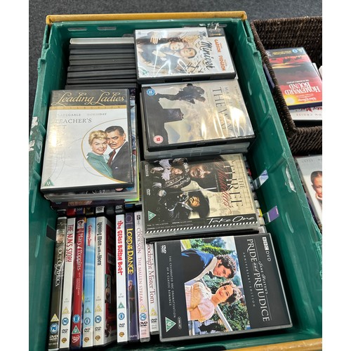 354 - Large selection of DVDS to include drama, action, comedy etc