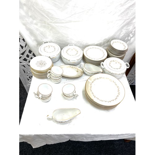 339 - Part Royal Worcester Verona dinner set includes cups, plates, tureens etc