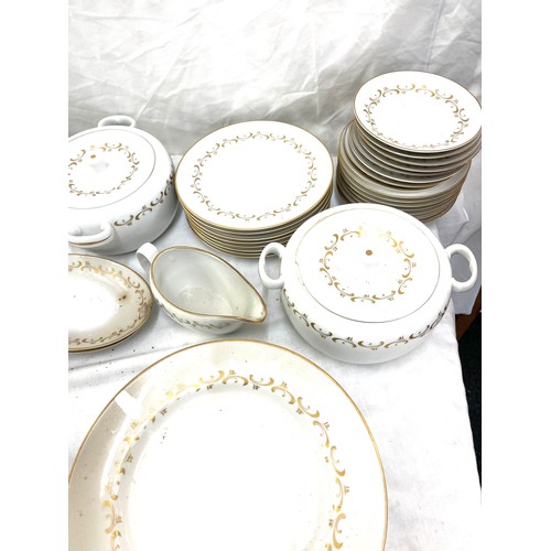 339 - Part Royal Worcester Verona dinner set includes cups, plates, tureens etc