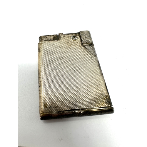 431 - Vintage silver aspreys lighter lighter does not open up