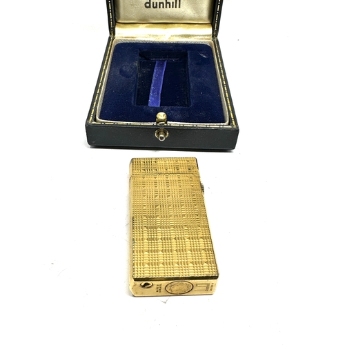 424 - Boxed Vintage dunhill cigarette lighter