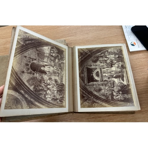 159 - Three Volumes of antique photographs of mainly roman antiques, grand tour late 19th century