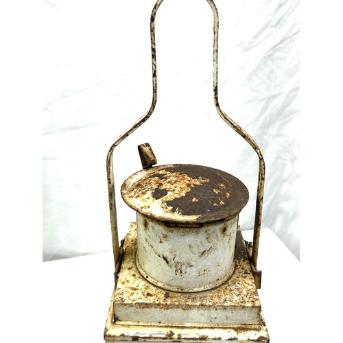 130 - Vintage railway lamp