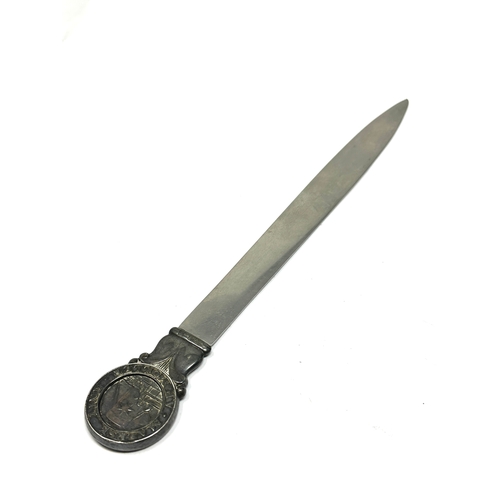 14 - Antique MAFRSK LINE A.P MOLLER  Silver letter opener