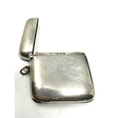 41 - Antique silver vesta case