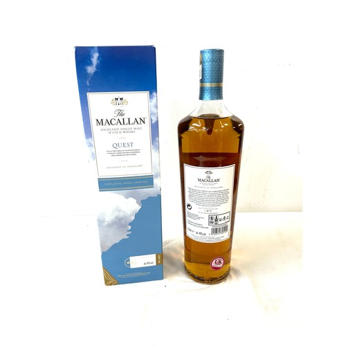 596A - Brand new in box Macallan Quest single malt Scotch Whisky citrus fruits 1L