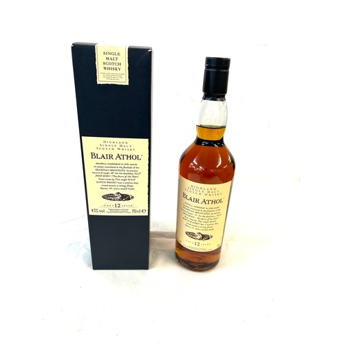 603 - 2 bottles of brand new in box Blair Athol 12 Year Old single malt scotch whisky 70cl