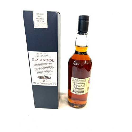 603 - 2 bottles of brand new in box Blair Athol 12 Year Old single malt scotch whisky 70cl