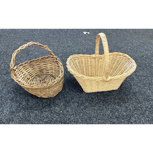 100 - Two wicker baskets