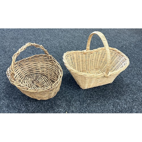 100 - Two wicker baskets