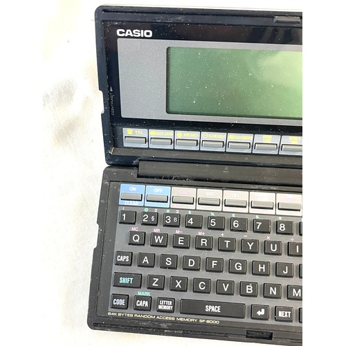 469 - Vintage Casio 64KB Digital Diary Organiser, untested