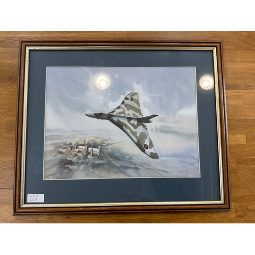 23A - Framed Eric H Day Vulcan bomber
Stuart print, Frame measures approximately 21 inches by 17 inches