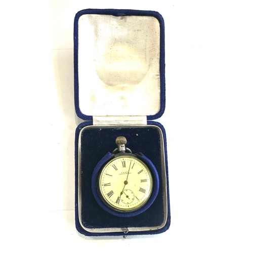 512 - Vintage silver cased Waltham pocket watch, untested