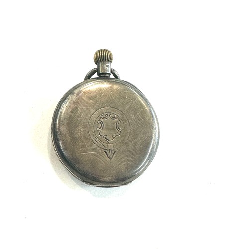 512 - Vintage silver cased Waltham pocket watch, untested