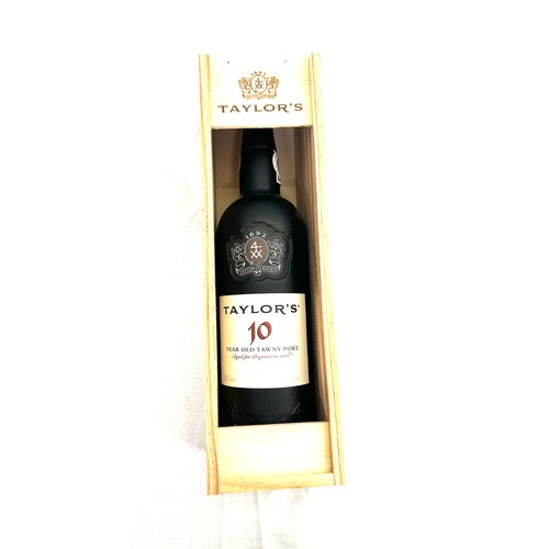 544 - Cased bottle of Taylors 10 year old Tawny Port