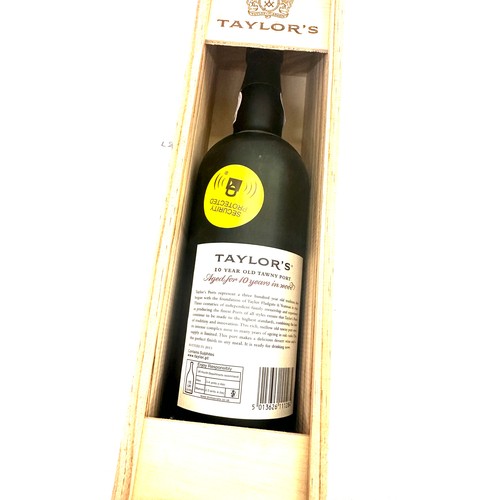 544 - Cased bottle of Taylors 10 year old Tawny Port